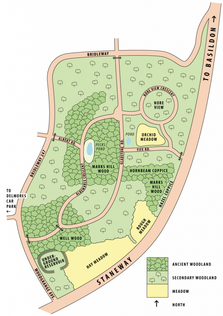 Map - Basildon Natural History Society